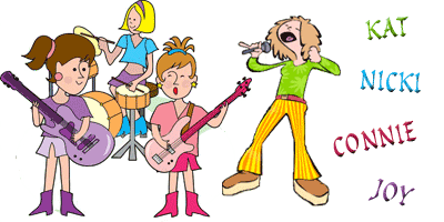 All girl band for the PDG party page