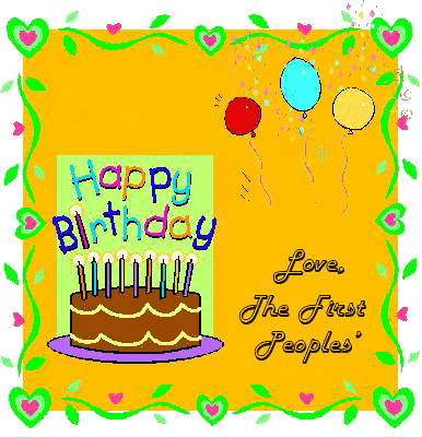 First Peoples' Birthday Forum Banner